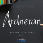 Ardneran Font Poster 1