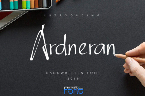 Ardneran Font Poster 1