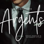 Argents Font Poster 1