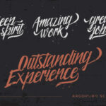 Argopuro Script Font Poster 4