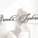 Arianta Syahrini Font Poster 1