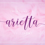 Arietta Font Poster 1
