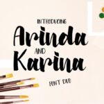 Arinda & Karina Duo Font Poster 1