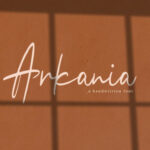 Arkania Font Poster 1