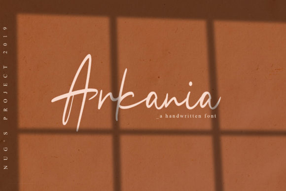 Arkania Font Poster 1