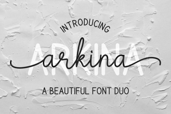 Arkina Duo Font Poster 1
