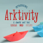 Arkitivity Font Poster 1