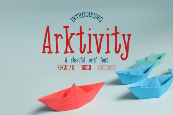 Arkitivity Font Poster 1