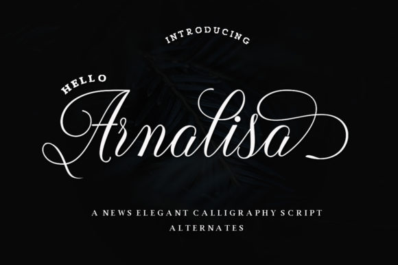 Arnalisa Font Poster 1