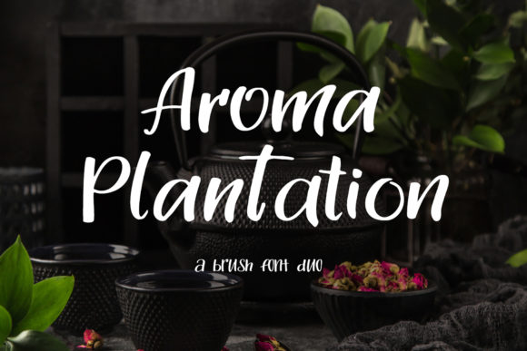 Aroma Plantation Duo Font Poster 1