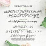 Aromatic Ginger Font Poster 12