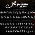 Arpeggio Duo Font Poster 10