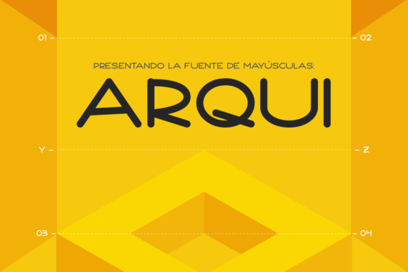 Arqui Font Poster 1