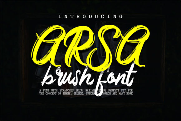 Arsa Font Poster 1