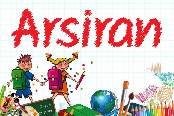 Arsiran Font Poster 1