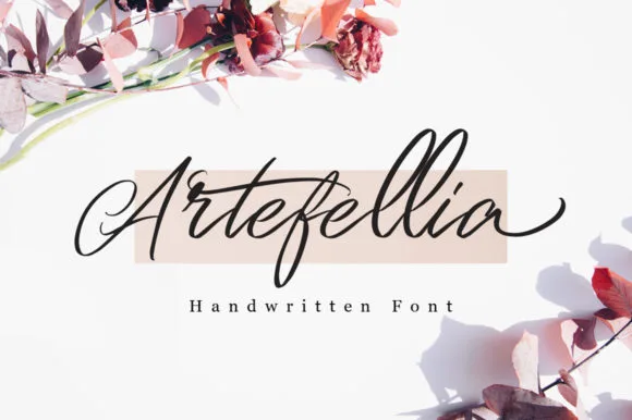 Artefellia Font Poster 1