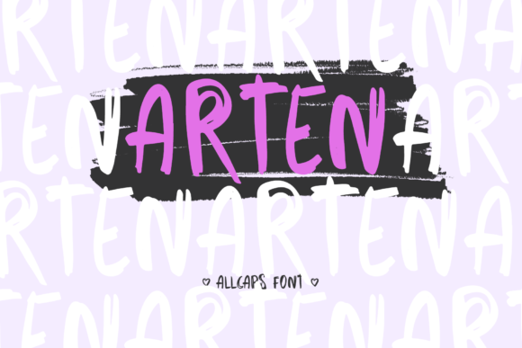 Arten Font Poster 1