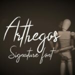 Arthegos Font Poster 1