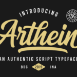 Arthein Font Poster 15