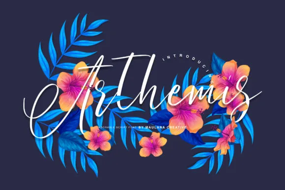 Arthemis Font Arthemis Font Poster 1