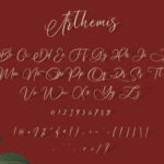 Arthemis Font Poster 7