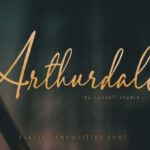 Arthurdale Font Poster 1