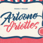 Artoone Oriottes Font Poster 1