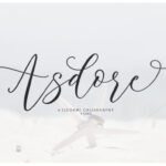 Asdore Font Poster 1