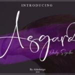 Asgard Font Poster 1