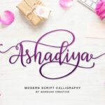 Ashadiya Font Poster 1