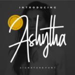 Ashytha Font Poster 2