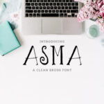 Asma Family Font Poster 1