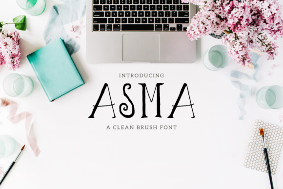 Asma Family Font Poster 1