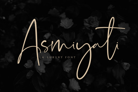 Asmiyati Font Poster 1