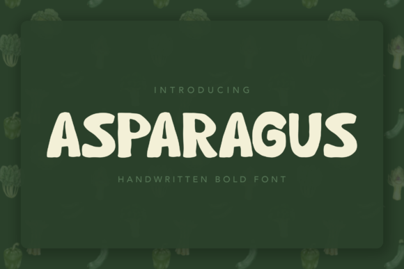 Asparagus Font