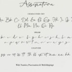 Assinatura Font Poster 10
