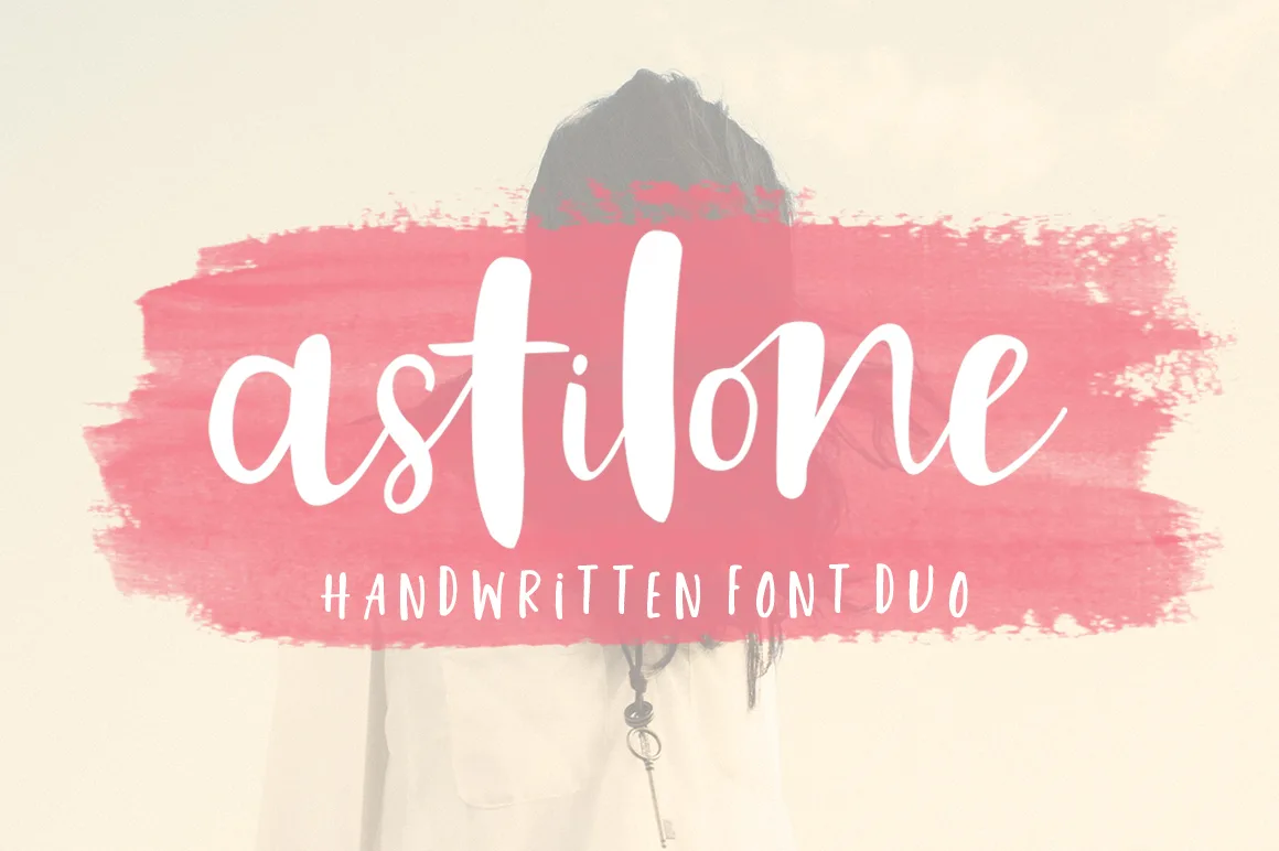 Astilone Font Duo Font Astilone Font Duo Font Poster 1