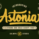 Astonia Font Poster 1