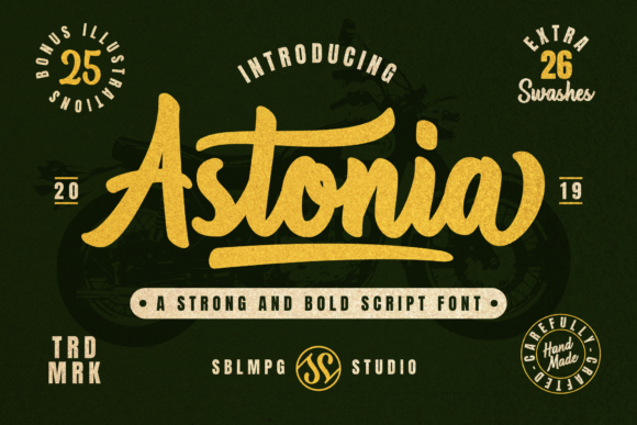 Astonia Font Poster 1