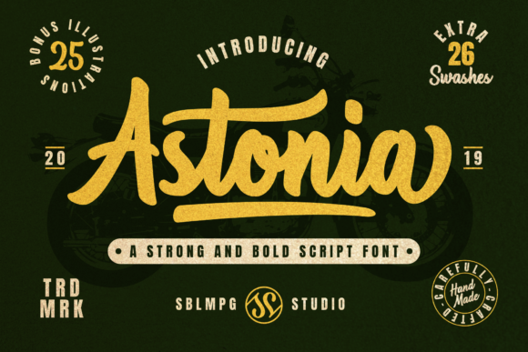 Astonia Font Astonia Font Poster 1