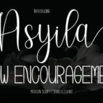 Asyila Duo Font Poster 1