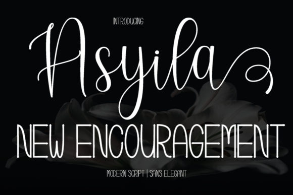 Asyila Duo Font Poster 1