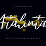 Atalintar Font Poster 1