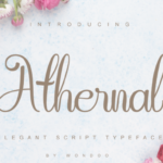 Athernal Font Poster 1