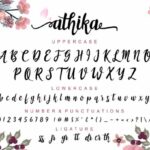 Athika Font Poster 2