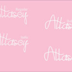 Attasey Signature Font Poster 8