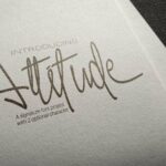 Attitude Font Poster 9