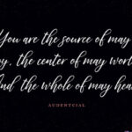 Audentcial Font Poster 7