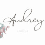 Audrey Font Poster 1