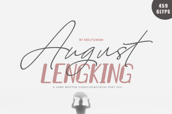 August Lengking Duo Font